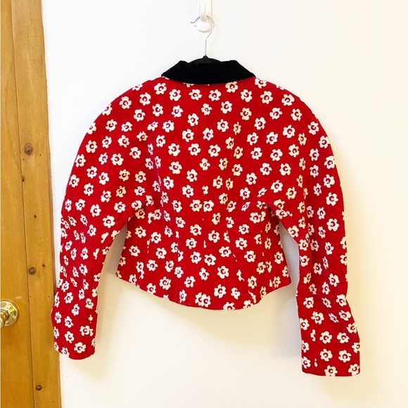 New Tory Burch Flower Stencil Bouclé Jacket - Picture 11 of 15